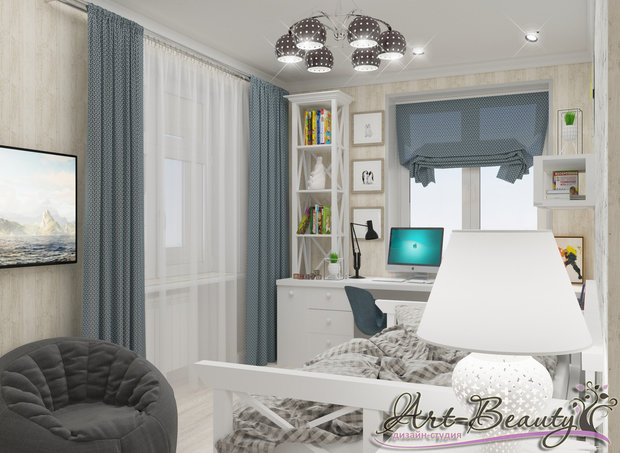 Фото из портфолио Сдержанность в серых тонах – фотографии дизайна интерьеров на INMYROOM