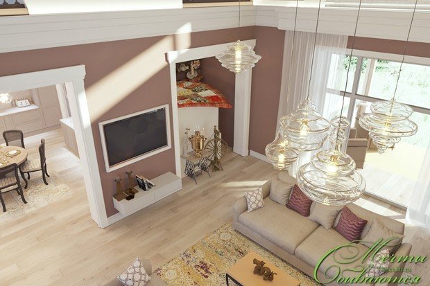 Фото из портфолио Интерьер дома с богатой историей – фотографии дизайна интерьеров на INMYROOM