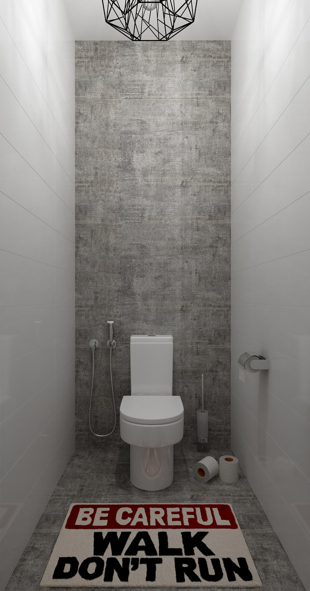 Фотография: Ванная в стиле Лофт, Минимализм, Скандинавский, Декор интерьера, Квартира, Декор, Проект недели, ИКЕА, Алексей Ковязин – фото на INMYROOM