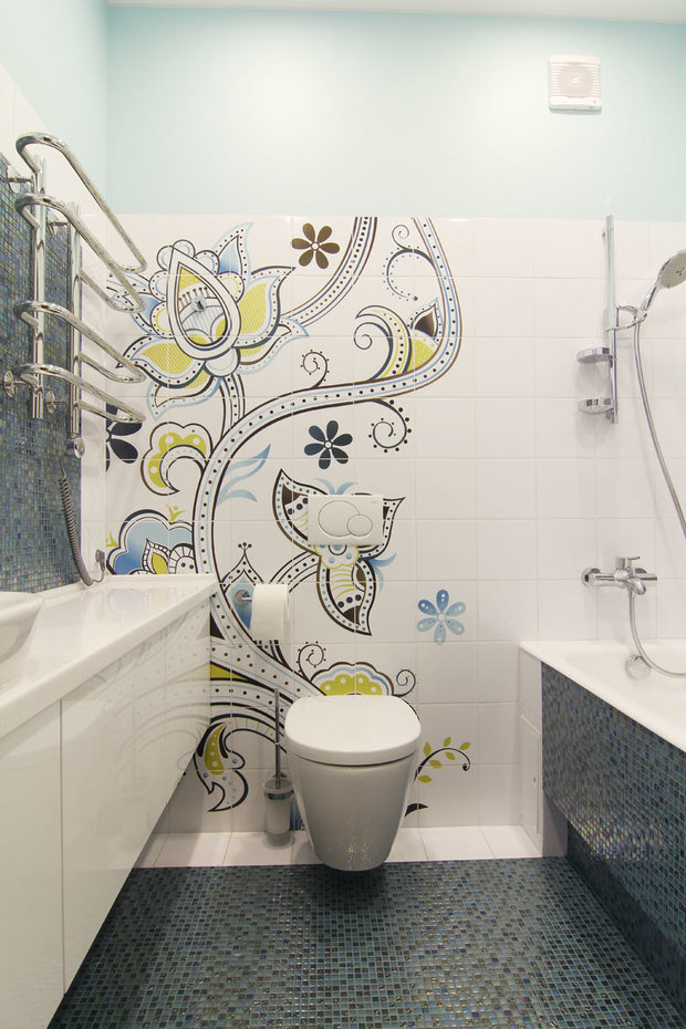 Фото из портфолио Квартира цвета морского бриза – фотографии дизайна интерьеров на INMYROOM