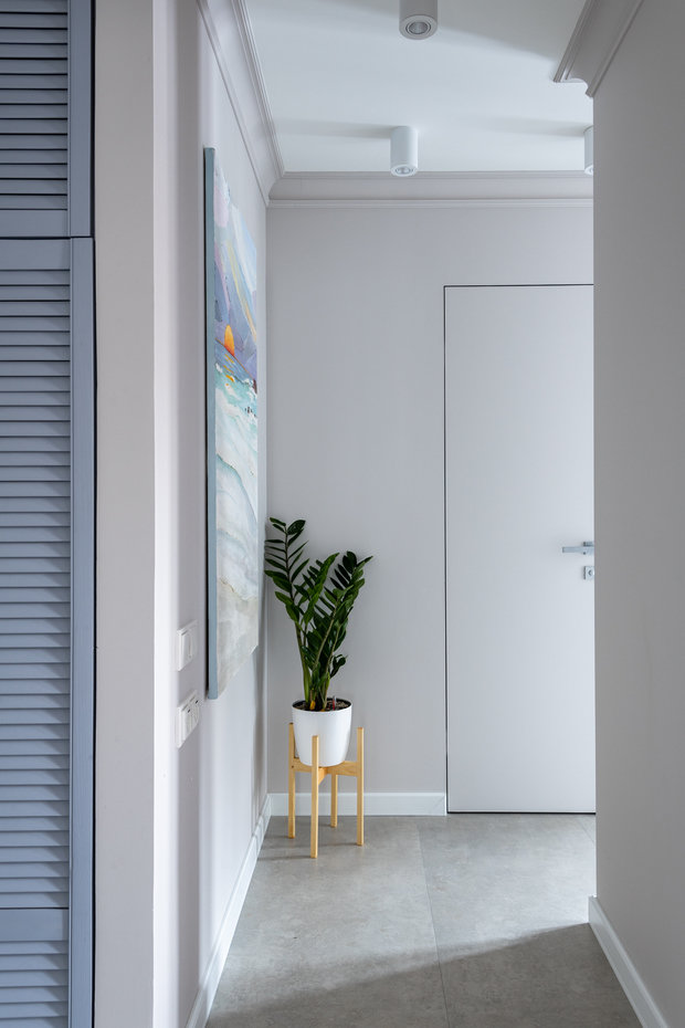 Фотография: Прихожая в стиле Современный, Квартира, Проект дня, Москва, 4 и больше, 60-90 метров, Алеся Котова – фото на INMYROOM