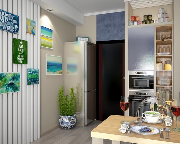 Фото из портфолио Бетонные стены – фотографии дизайна интерьеров на INMYROOM