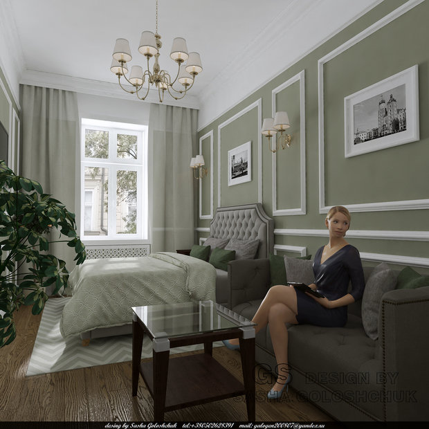 Фото из портфолио спальня – фотографии дизайна интерьеров на INMYROOM
