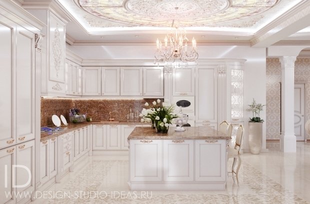 Фото из портфолио ДОМ В КЛАССИЧЕСКОМ СТИЛЕ В БЕЛОГОРСКЕ, 326 М² – фотографии дизайна интерьеров на INMYROOM