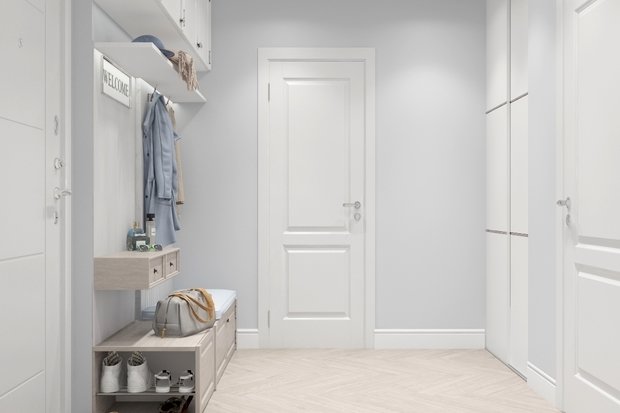 Фото из портфолио Квартира в стиле Кантри 55 м2 – фотографии дизайна интерьеров на INMYROOM
