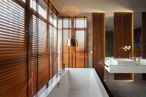 Фото из портфолио Grey and Walnut – фотографии дизайна интерьеров на INMYROOM