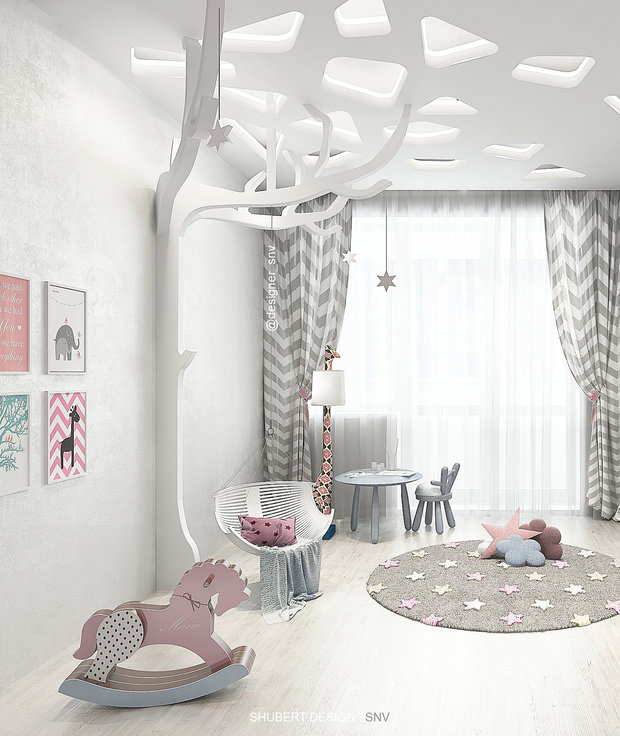 Фото из портфолио Скандинавская сказка – фотографии дизайна интерьеров на INMYROOM