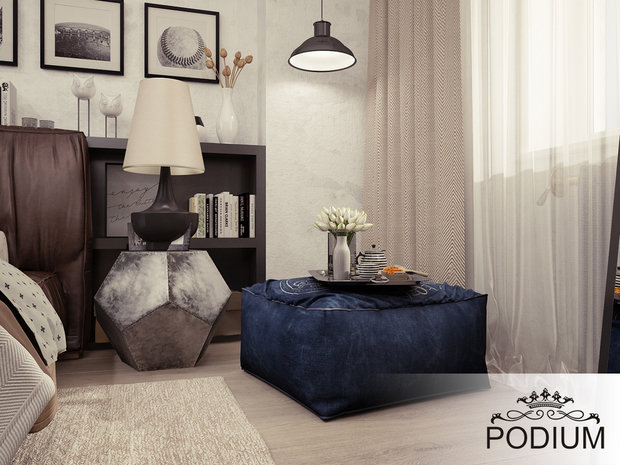 Фото из портфолио Спальня в стиле Лофт – фотографии дизайна интерьеров на INMYROOM