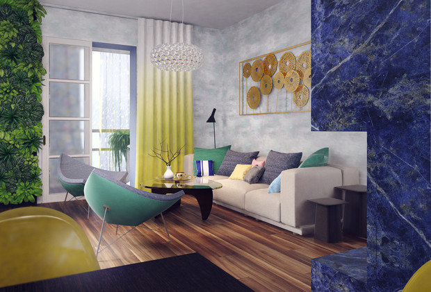 Фото из портфолио Интерьер в стиле VITRA – фотографии дизайна интерьеров на INMYROOM