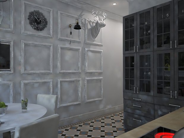 Фотография: Кухня и столовая в стиле Прованс и Кантри – фото на INMYROOM