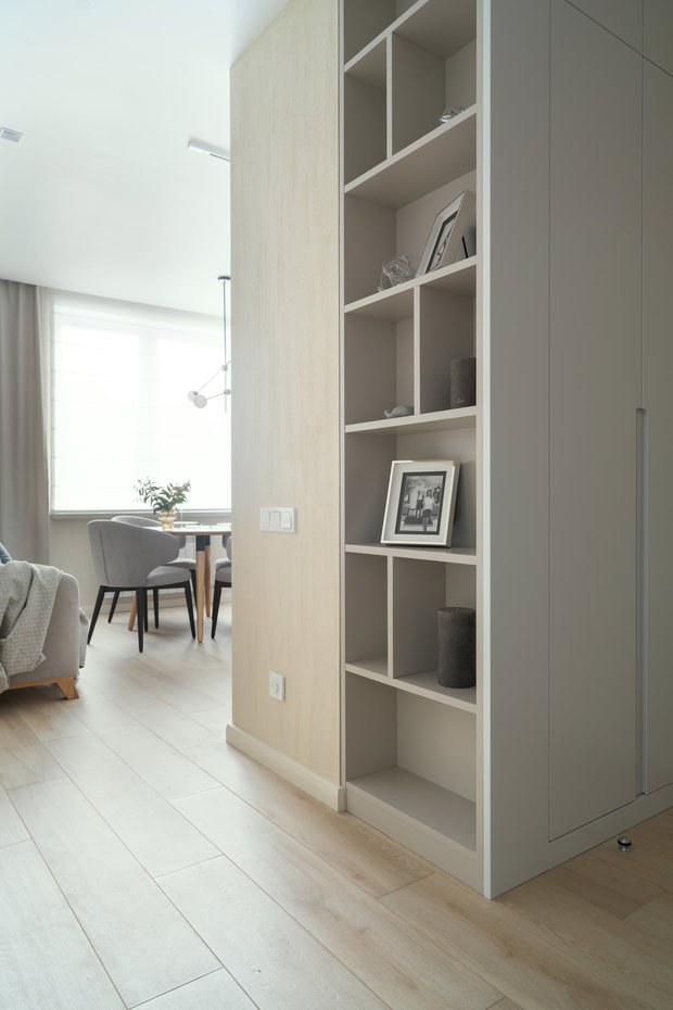 Фотография: Прихожая в стиле Современный, Квартира, Проект недели, Санкт-Петербург, 2 комнаты, 40-60 метров, Lublianova.design, Юлия Люблянова – фото на INMYROOM