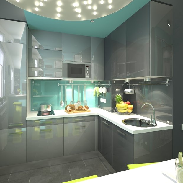 Фото из портфолио Квартира 30 квадратных метров в Сочи – фотографии дизайна интерьеров на INMYROOM