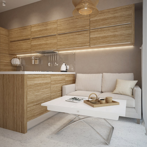 Фото из портфолио Квартира в ЖК Андерсен  – фотографии дизайна интерьеров на INMYROOM