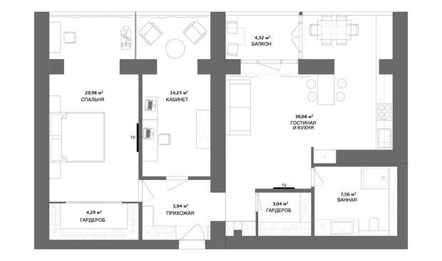 Фото из портфолио Mini Scandinavia – фотографии дизайна интерьеров на INMYROOM