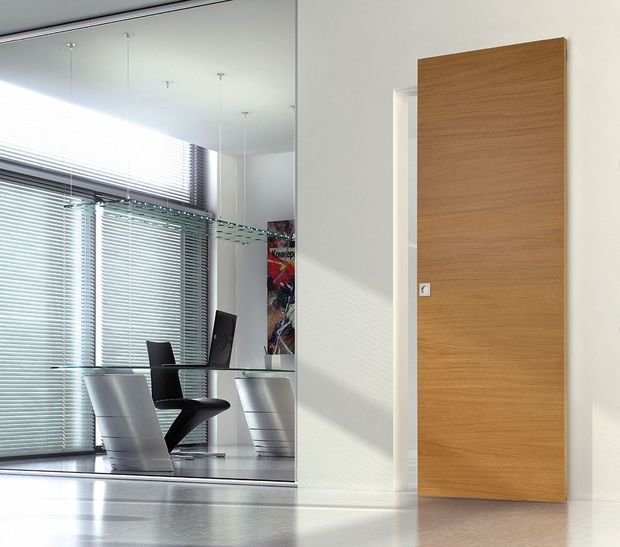 Фотография: Офис в стиле Минимализм, Советы, энциклопедия_отделка, энциклопедия_интерьер, потайные двери, как подобрать двери, новинки, межкомнатные двери, UNION – фото на INMYROOM
