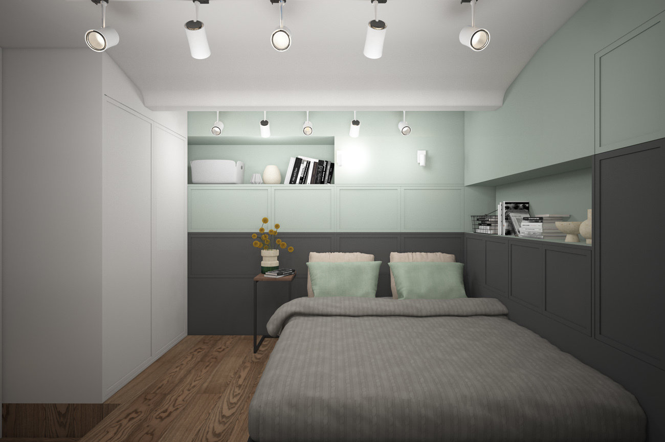 Фотография: Спальня в стиле Минимализм, Детская, Лофт, Скандинавский, Квартира, Проект недели, Москва – фото на INMYROOM