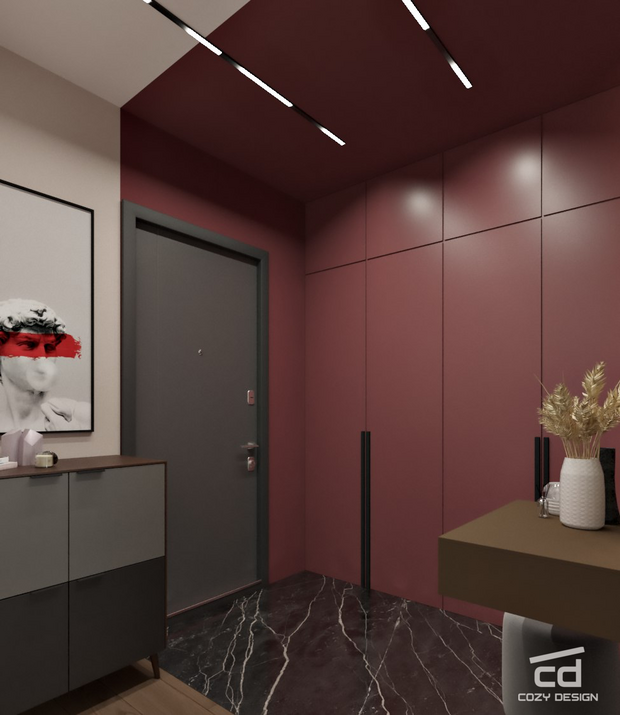 Фото из портфолио Квартира 38 м2 для молодой пары – фотографии дизайна интерьеров на INMYROOM