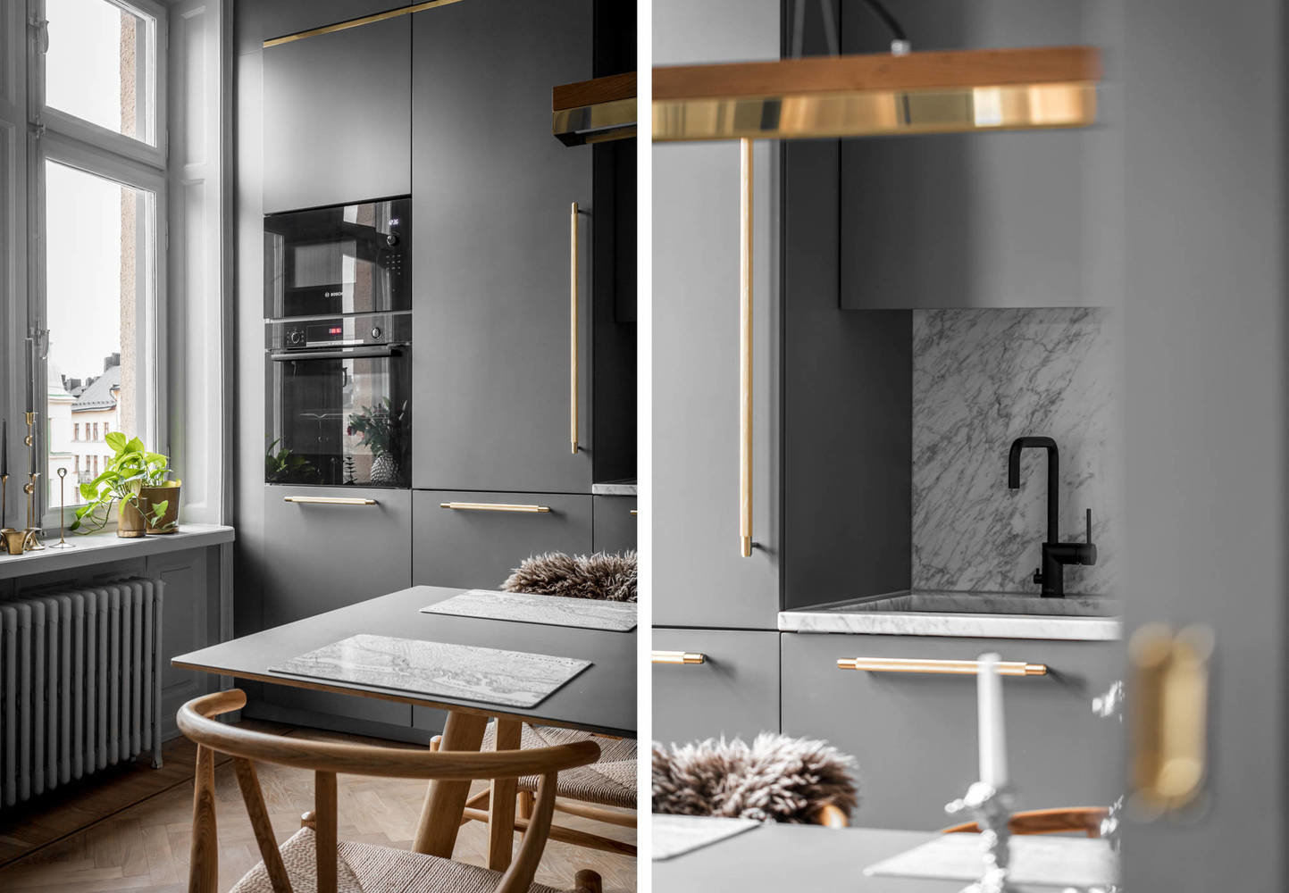 Фотография: в стиле , Классический, Скандинавский, Декор интерьера, Швеция, Бежевый, Стокгольм, Серый, 3 комнаты, 60-90 метров – фото на INMYROOM