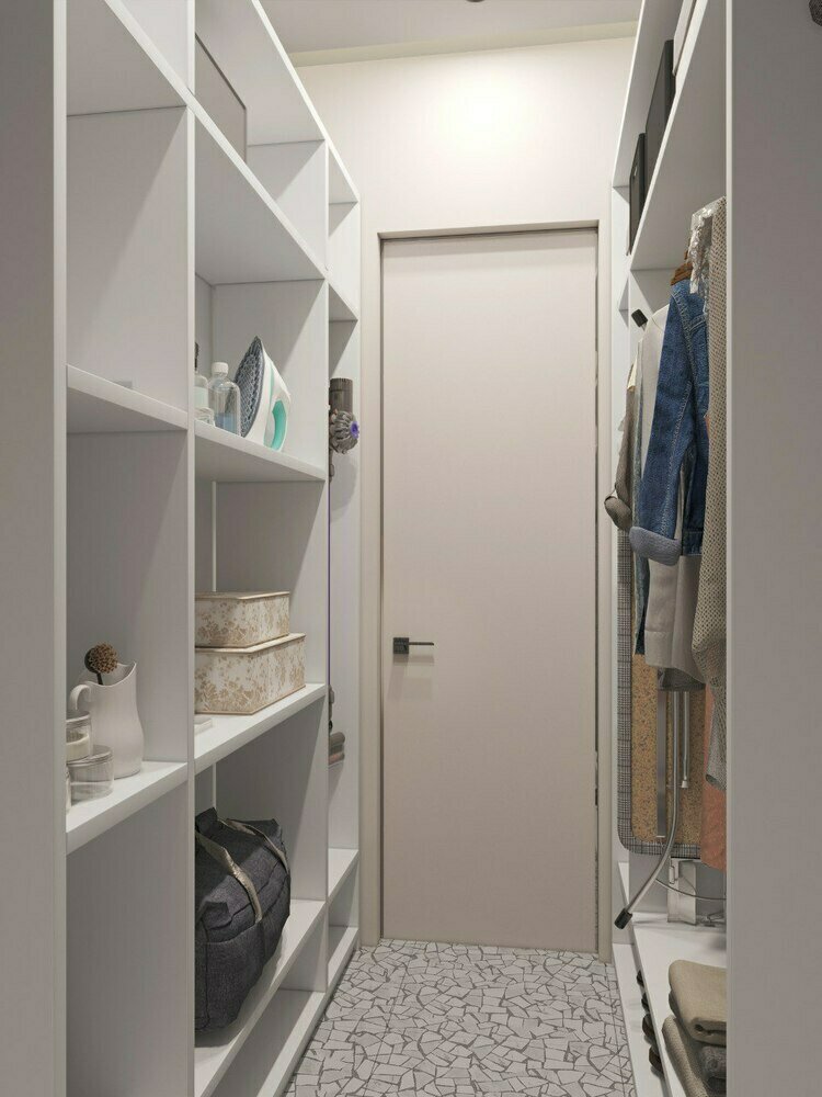 Фотография: Гардеробная в стиле Современный, Проект недели, Москва, 3 комнаты, 60-90 метров, Анна Коробко, D.A.interior design, Дмитрий Коробко – фото на INMYROOM Фотография: Гардеробная в стиле Современный, Проект недели, Москва, 3 комнаты, 60-90 метров, Анна Коробко, D.A.interior design, Дмитрий Коробко – фото на INMYROOM