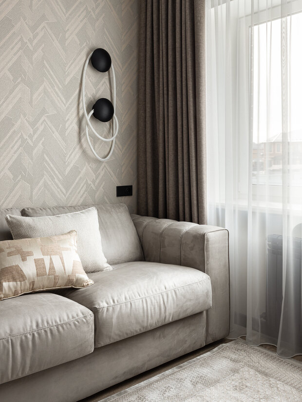 Фотография: Кабинет в стиле Современный, Дом, Проект дня, Дом и дача, Кирпичный дом, 4 и больше, Более 90 метров, Башкортостан, Ольга Маганова – фото на INMYROOM