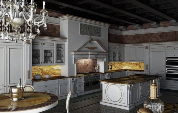 Фото из портфолио Кухни от Ca`d`oro – фотографии дизайна интерьеров на INMYROOM