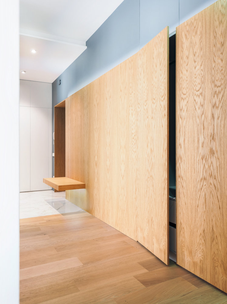 Фотография: Прихожая в стиле Минимализм, Современный, Квартира, Белый, Проект недели, Бежевый, Монолитный дом, 2 комнаты, 60-90 метров, Светлогорск, Сергей Мельников, Line Design – фото на INMYROOM Фотография: Прихожая в стиле Минимализм, Современный, Квартира, Белый, Проект недели, Бежевый, Монолитный дом, 2 комнаты, 60-90 метров, Светлогорск, Сергей Мельников, Line Design – фото на INMYROOM