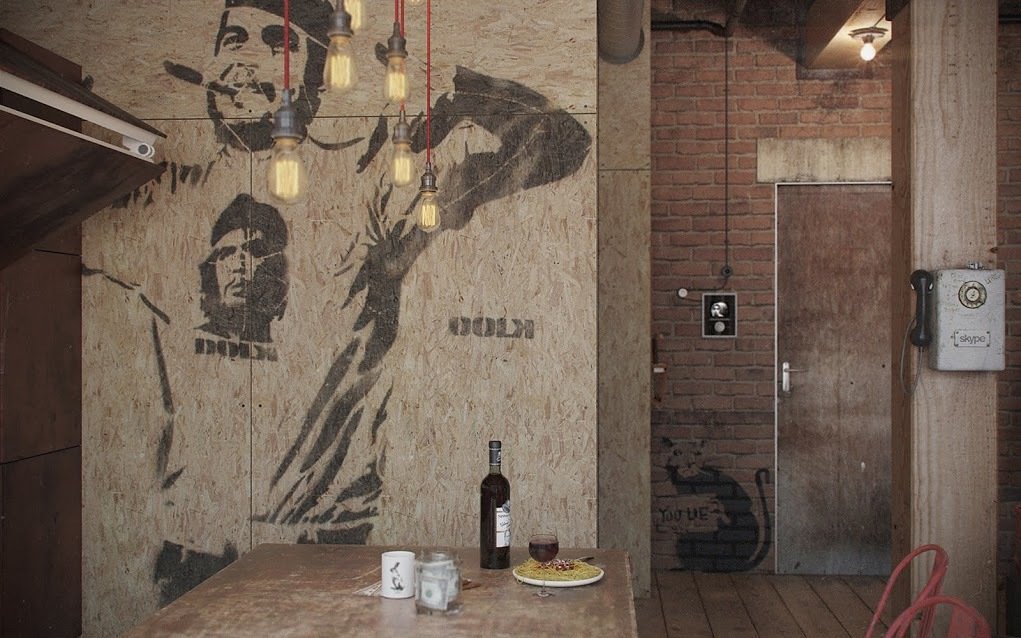 Фотография: Гостиная в стиле Лофт, Квартира, Дома и квартиры, Проект недели – фото на INMYROOM Фотография: Гостиная в стиле Лофт, Квартира, Дома и квартиры, Проект недели – фото на INMYROOM