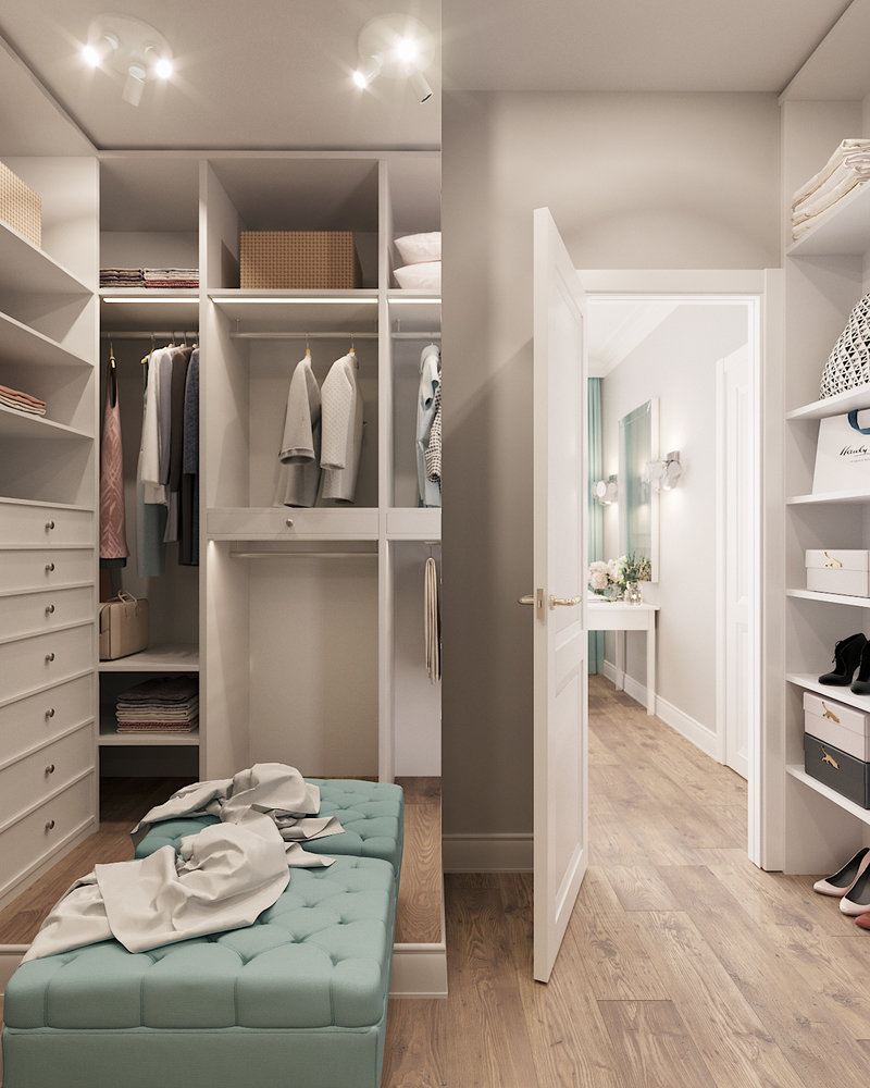 Фотография: Гардеробная в стиле Современный, Квартира, Проект дня, Московская область, 3 комнаты, 60-90 метров, Монолитно-кирпичный, Анастасия Кудряшова, ЖК «Клязьминская высота», ПРЕМИЯ INMYROOM – фото на INMYROOM Фотография: Гардеробная в стиле Современный, Квартира, Проект дня, Московская область, 3 комнаты, 60-90 метров, Монолитно-кирпичный, Анастасия Кудряшова, ЖК «Клязьминская высота», ПРЕМИЯ INMYROOM – фото на INMYROOM