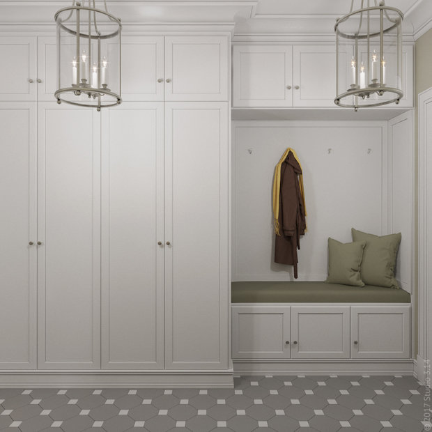 Фото из портфолио Уютная классика – фотографии дизайна интерьеров на INMYROOM