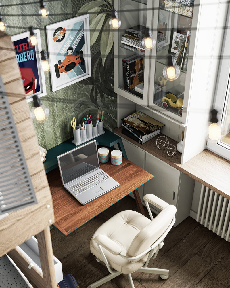 Фотография: Детская в стиле Лофт, Эклектика, Квартира, Проект дня, Санкт-Петербург, ToTaste Studio, 3 комнаты, 60-90 метров, Более 90 метров – фото на INMYROOM Фотография: Детская в стиле Лофт, Эклектика, Квартира, Проект дня, Санкт-Петербург, ToTaste Studio, 3 комнаты, 60-90 метров, Более 90 метров – фото на INMYROOM