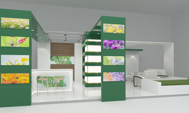 Фото из портфолио Выставочный павильон Сады России – фотографии дизайна интерьеров на INMYROOM