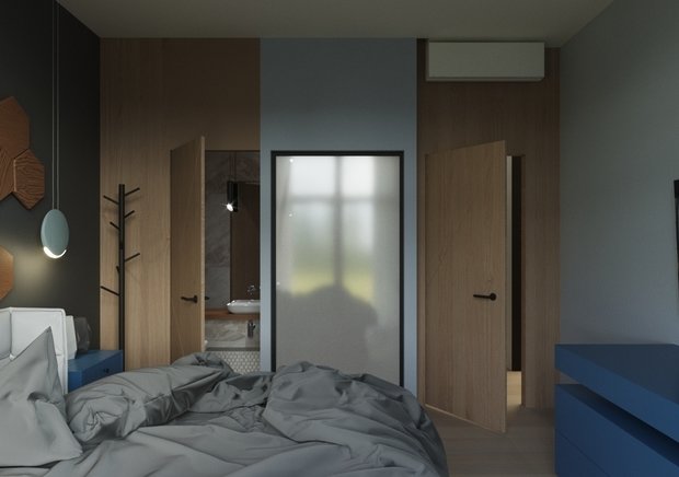 Фото из портфолио Минимализм с элементами арта – фотографии дизайна интерьеров на INMYROOM