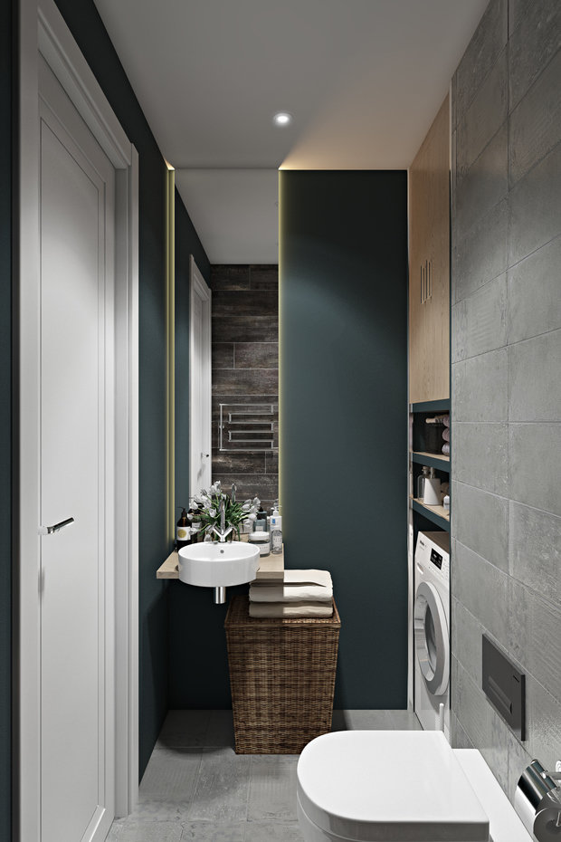 Фото из портфолио Лофт на Союзном проспекте – фотографии дизайна интерьеров на INMYROOM