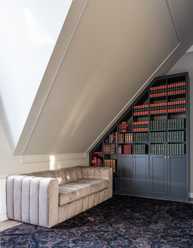 Фотография: Кабинет в стиле Классический, Современный, Дом, Проект недели, Дом и дача, Московская область, 4 и больше, Более 90 метров, Екатерина Реброва – фото на INMYROOM