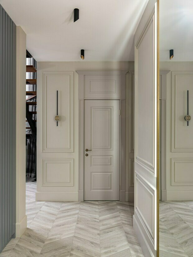 Фотография: Прихожая в стиле Современный, Квартира, Проект дня, Москва, 4 и больше, 60-90 метров, Яна Ухова – фото на INMYROOM