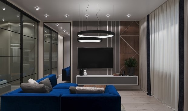 Фото из портфолио Квартира-студия – фотографии дизайна интерьеров на INMYROOM