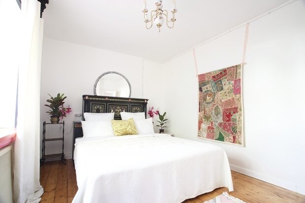 Фотография: Спальня в стиле Прованс и Кантри, Эклектика, Винтажный, Ремонт на практике – фото на INMYROOM