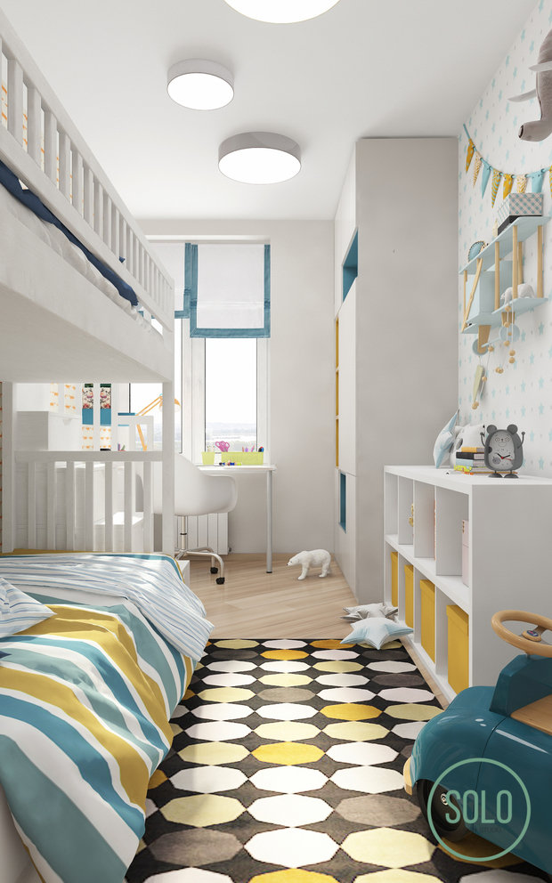 Фото из портфолио Игра цвета – фотографии дизайна интерьеров на INMYROOM