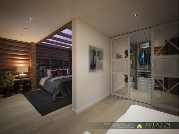 Фото из портфолио Деревянный дом под Минском – фотографии дизайна интерьеров на INMYROOM