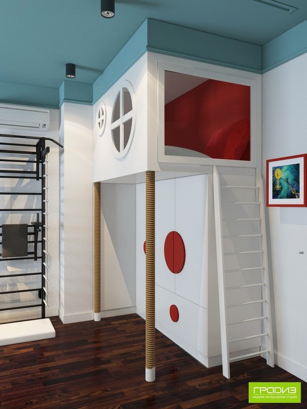 Фото из портфолио Территория детства – фотографии дизайна интерьеров на INMYROOM