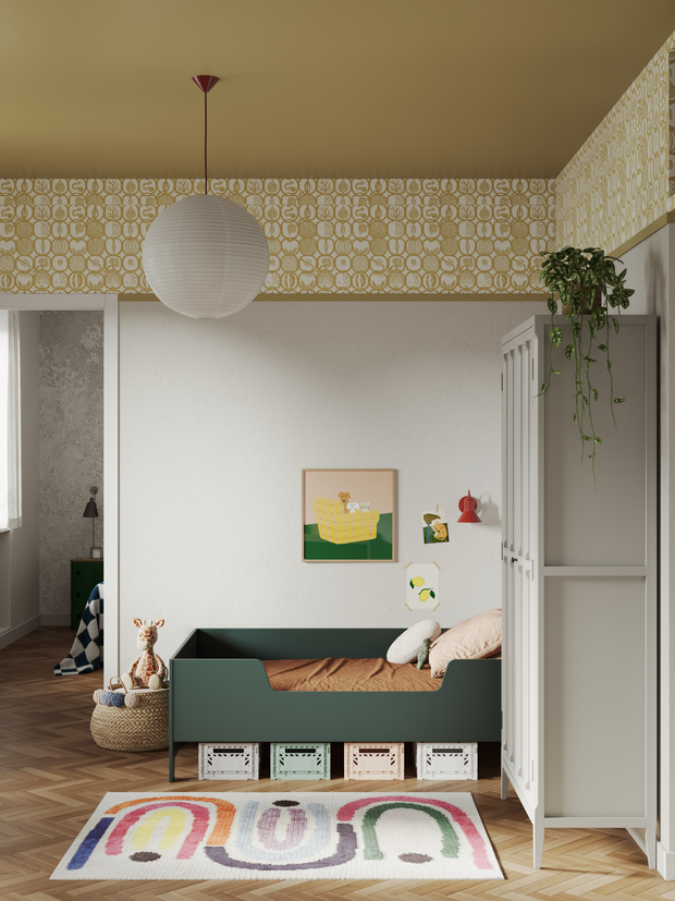 Фотография: Детская в стиле Скандинавский, Современный, Эклектика, Квартира, Проект недели, Москва, 4 и больше, Более 90 метров, DSGN HUB, Винтажный – фото на INMYROOM