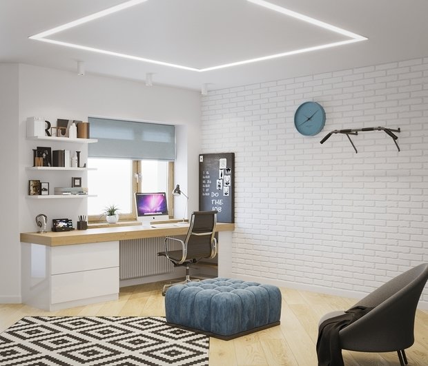 Фото из портфолио Проект трехкомнатной квартиры в Ельцове, Новосибирск – фотографии дизайна интерьеров на INMYROOM