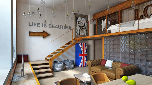 Фото из портфолио Лофт для шоурума Kleinhouse. Part 1 – фотографии дизайна интерьеров на INMYROOM