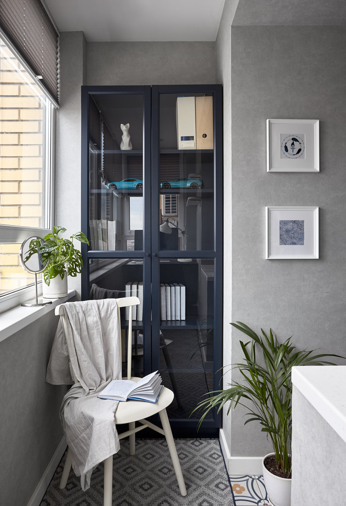 Фотография: Балкон в стиле Современный, Квартира, Проект недели, Санкт-Петербург, 3 комнаты, 60-90 метров, Нина Симонова – фото на INMYROOM Фотография: Балкон в стиле Современный, Квартира, Проект недели, Санкт-Петербург, 3 комнаты, 60-90 метров, Нина Симонова – фото на INMYROOM