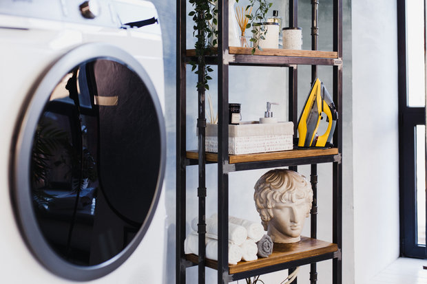 Фотография: Прочее в стиле Скандинавский, Кухня и столовая, Тема месяца, стиральная машина, история кухни, история стиральной машины, эволюция стиральной машины – фото на INMYROOM