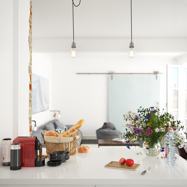 Фото из портфолио Светлая квартира – фотографии дизайна интерьеров на INMYROOM