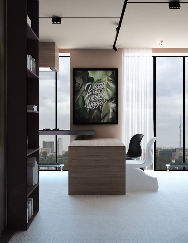 Фото из портфолио FLAWLESS - квартира для молодой девушки – фотографии дизайна интерьеров на INMYROOM