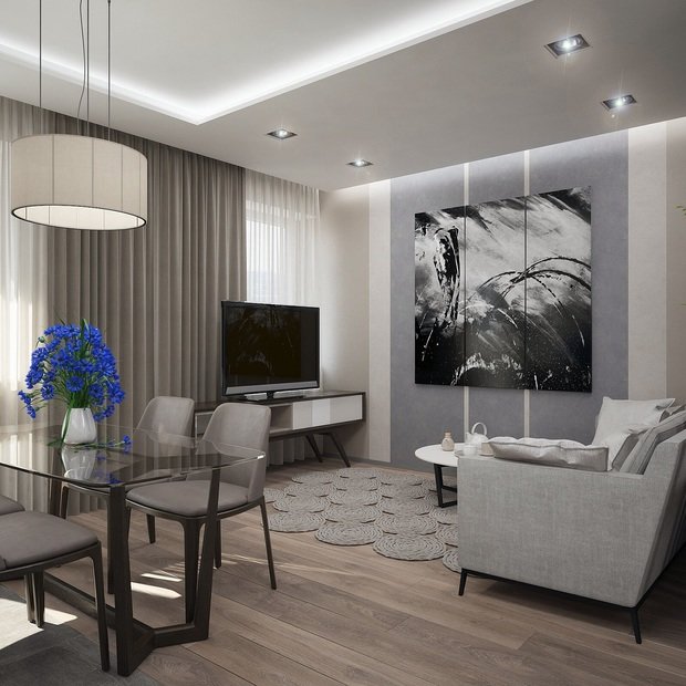 Фото из портфолио Гостиные – фотографии дизайна интерьеров на INMYROOM