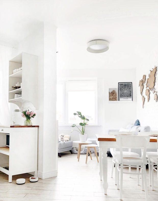 Фотография: Гостиная в стиле Скандинавский, Ремонт на практике – фото на INMYROOM