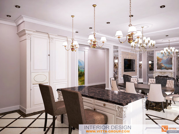 Фото из портфолио Георгиевский зал – фотографии дизайна интерьеров на INMYROOM
